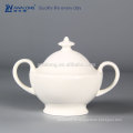 Blanc pur en vrac KUNLUN personnaliser le thé en céramique en céramique set de thé en porcelaine blanche